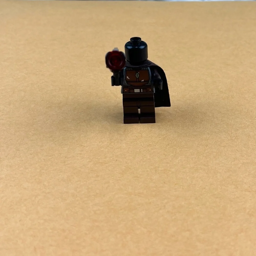LEGO Mandalorian Tribe Warrior Dark Brown Cape no helmet sw1079 75267 2”